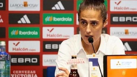 Rueda de prensa de Montse Tomé y Patri Guijarro, en directo