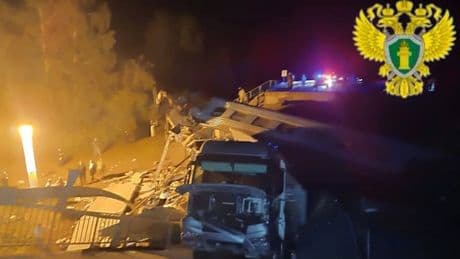 Russie: au moins sept morts dans l'effondrement d'un pont sur un train dans la région de Briansk