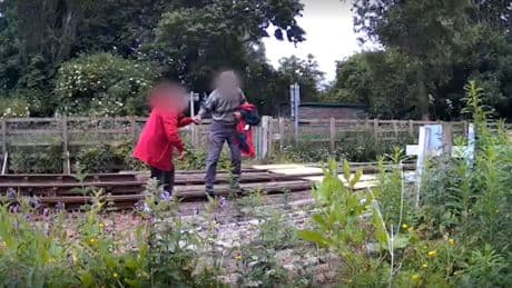 Urgent safety appeal after CCTV captures dangerous trespassing at station
