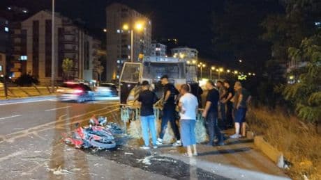 Kayseri'de motosiklet traktöre çarptı: 1 ölü