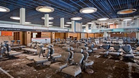 Inside the eerie abandoned airport in holiday hotspot where planes have been left to rot on the tarmac for 50 years