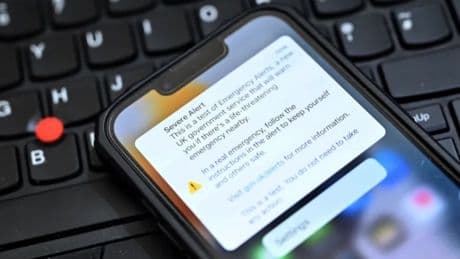 The ‘dangerous’ phones that WON’T get UK’s emergency alert because they’re not new enough