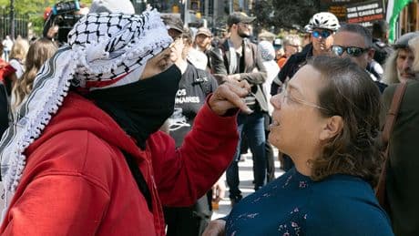 TIFF CEO apologizes to Jewish community at premiere of October 7 documentary while protesters gather outside