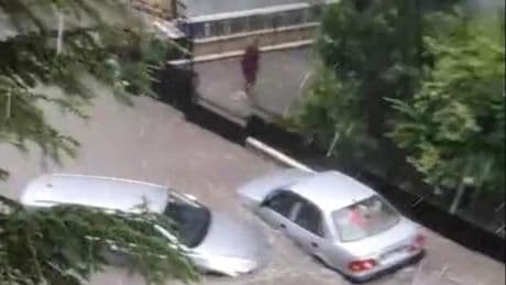 Ankara'da sağanak sele neden oldu: Selde evin oda duvarı yıkıldı, 1 kişi yaralandı