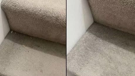 'I tested an cheaper vacuum cleaner on years of hair build-up - the results were wild'