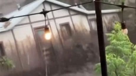 New Mexico house swept away during flash flooding in dramatic video