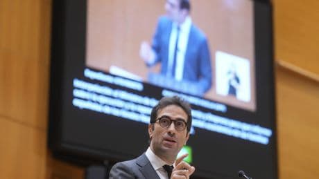Carlos Cuerpo, sobre la OPA de BBVA: "No debería haber ningún tipo de conflicto con Bruselas. Estamos siendo muy respetuosos con nuestro marco doméstico"