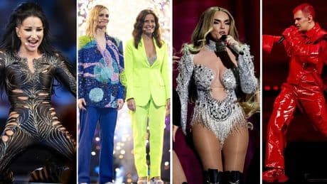 De tops en flops van het Songfestival: ’Het lijkt wel alsof kinderen vingerverf hebben gemorst’
