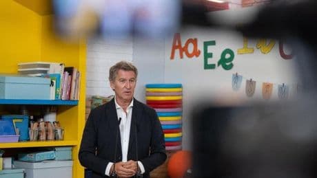 Feijóo promete la gratuidad de la educación de entre 0 y 3 años