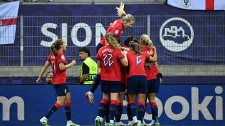 Euro féminin : la Norvège renverse la Finlande et se rapproche des quarts