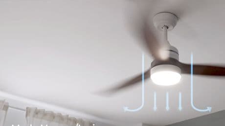 Silencioso y potente: así es este ventilador de techo para combatir las noches de verano (y el insomnio)
