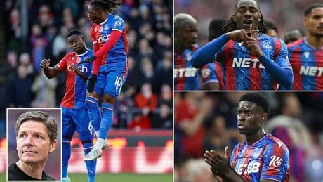 Crystal Palace 'make decision on Eberechi Eze and Marc Guehi futures' - as Man United, Chelsea, Newcastle and Tottenham circle