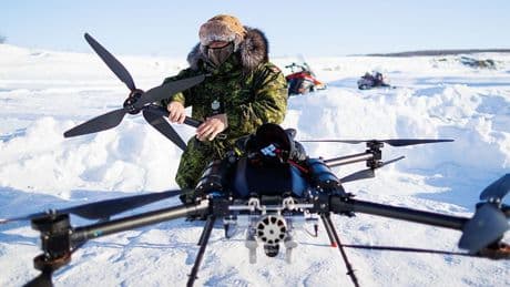 NATO countries are racing Russia to develop drones capable of operating in the Arctic
