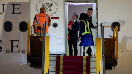 Macron claims video of wife Brigitte ‘slapping’ him was ‘just a joke’