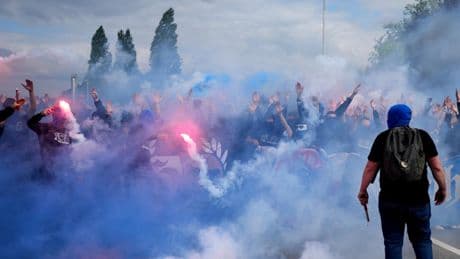 Terror en Bruselas a causa de los ultras del Brujas