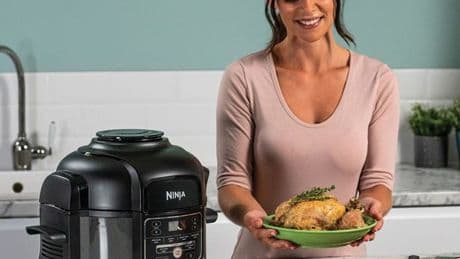 Ninja multi-cooker that 'saves time in the kitchen' gets slashed to under £100 in sale