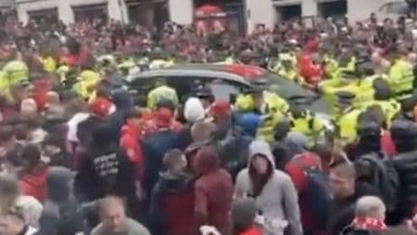 Liverpool incident horrific aftermath as car drives through crowd of  fans celebrating title win