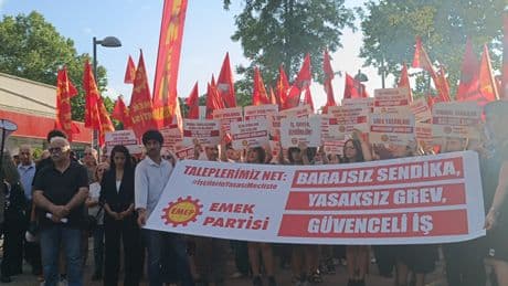 EMEP Ankara İl Örgütü: İşçileri 'Barajsız sendika, yasaksız grev, güvenceli iş' talebine sahip çıkmaya çağırıyoruz