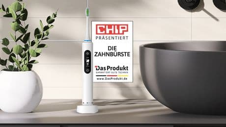 „Die Zahnbürste“ bringt weiße Zähne zum kleinen Preis - geprüft von Ärzten und CHIP-Experten