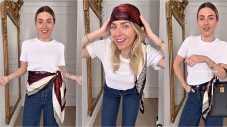 Natalia Cebrián, asesora de moda: “Donde tú ves un pañuelo yo veo hasta seis formas distintas de lucirlo para elevar nuestro look”
