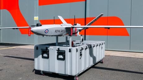 UK launches StormShroud drones that will fly ahead of Brit fighter jets & jam enemy air defences to ‘stand up to Putin’