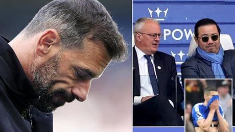 Leicester draw up three-man shortlist as axe looms on Ruud van Nistelrooy amid nightmare season that has seen Foxes relegated from the Premier League