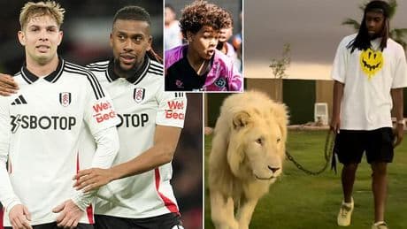 How Alex Iwobi is embracing being more than just a footballer - as Fulham star explains why he spent the off-season walking with Lions in Dubai