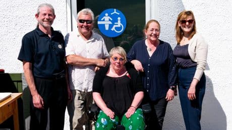 New fully accessible toilet for A82 hub following seven-year campaign