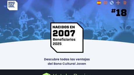 Bono Cultural Joven 2025: cómo solicitar los 400 euros para comprar música, videojuegos y suscripciones si tienes 18 años