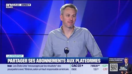 Jean-Brice de Cazenove (Sharesub) : Netflix, Spotify, YouTube Premium... Sharesub propose de partager ses abonnements avec d'autres usagers - 12/05