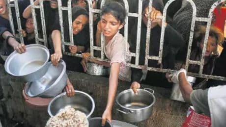 GAZZE'DE AÇLIK ALARMI! Son 48 saatte 33 kişi hayatını kaybetti
