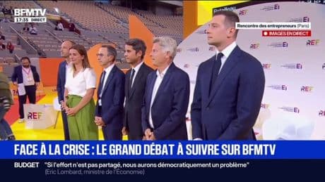 Face à la crise: la photo des six personnalités politiques avant le grand débat