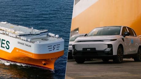 Leapmotor sigue los pasos de BYD y ya cuenta con un superbarco para enviar 2.500 coches eléctricos a Europa