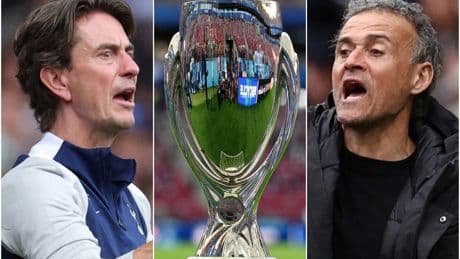 PSG vs Tottenham: UEFA Super Cup prediction, kick-off time, team news, TV, live stream, h2h, odds today