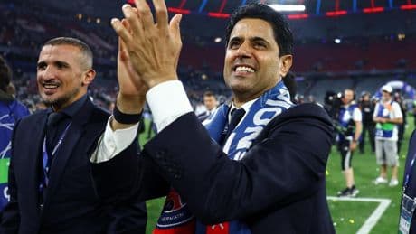 Nasser Al-Khelaïfi, presidente del PSG: "Es más fácil marcar goles en la liga de España que en la de Francia"