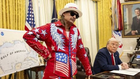 Trump reveals his nickname for Kid Rock, cheers singer’s new MAGA-friendly restaurant