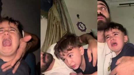 Bayramda Bombalar Altında: Gazze’de bir babanın çaresiz feryadı