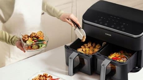Testsieger-Airfryer: Cosori-Angebot mit zwei Kammern jetzt günstig kaufen