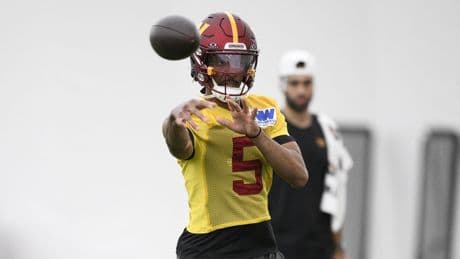 Jayden Daniels has bulked up, plans to shoulder more as he tackles first offseason practices