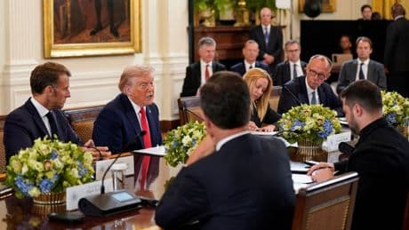 Nog veel onduidelijk over uitkomsten gesprekken Europese leiders en Trump