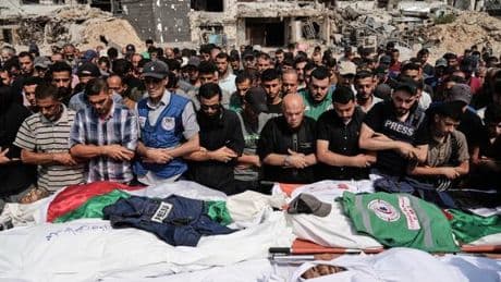 Gaza : six journalistes tués dans un bombardement israélien
