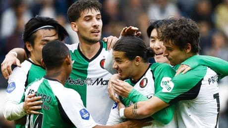 Feyenoord kan vizier op PSV richten na ruime zege op Heracles