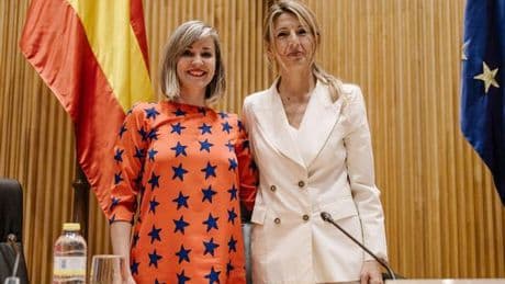 Yolanda Díaz defiende que la opa BBVA-Sabadell "no se puede hacer en contra de todos" en Cataluña