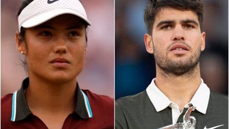 Emma Raducanu to partner Carlos Alcaraz at US Open as star-studded doubles pairings revealed