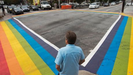 Pride Flags Slashed at Atlanta L.G.B.T.Q. Landmark, Four Arrested
