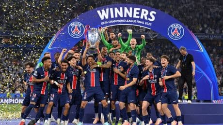 PSG player ratings: Doue and Dembele stake Ballon d’Or claims with all-conquering Champions League final displays