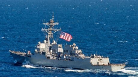 Venezuelan Jets Fly Over U.S. Navy Ship in Show of Force