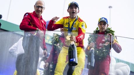 El premio de Robert Kubica tras once horas al volante y 35 sin dormir: "¡Por fin tengo el Rolex!"
