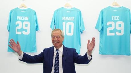‘Farage No. 10’: All the merch being sold at the Reform party conference in Birmingham