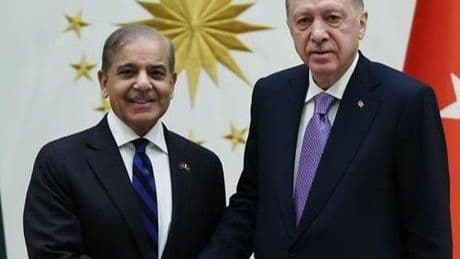 Erdoğan Dolmabahçe'de Şahbaz Şerif'i kabul edecek